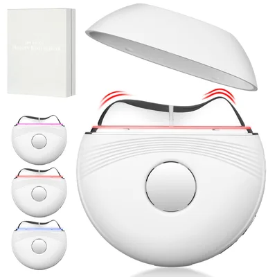 EMS masážní přístroj na obličej AOGOE DYM054 Gua Sha bílý