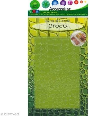 DTM texturovací deska krokodílí kůže