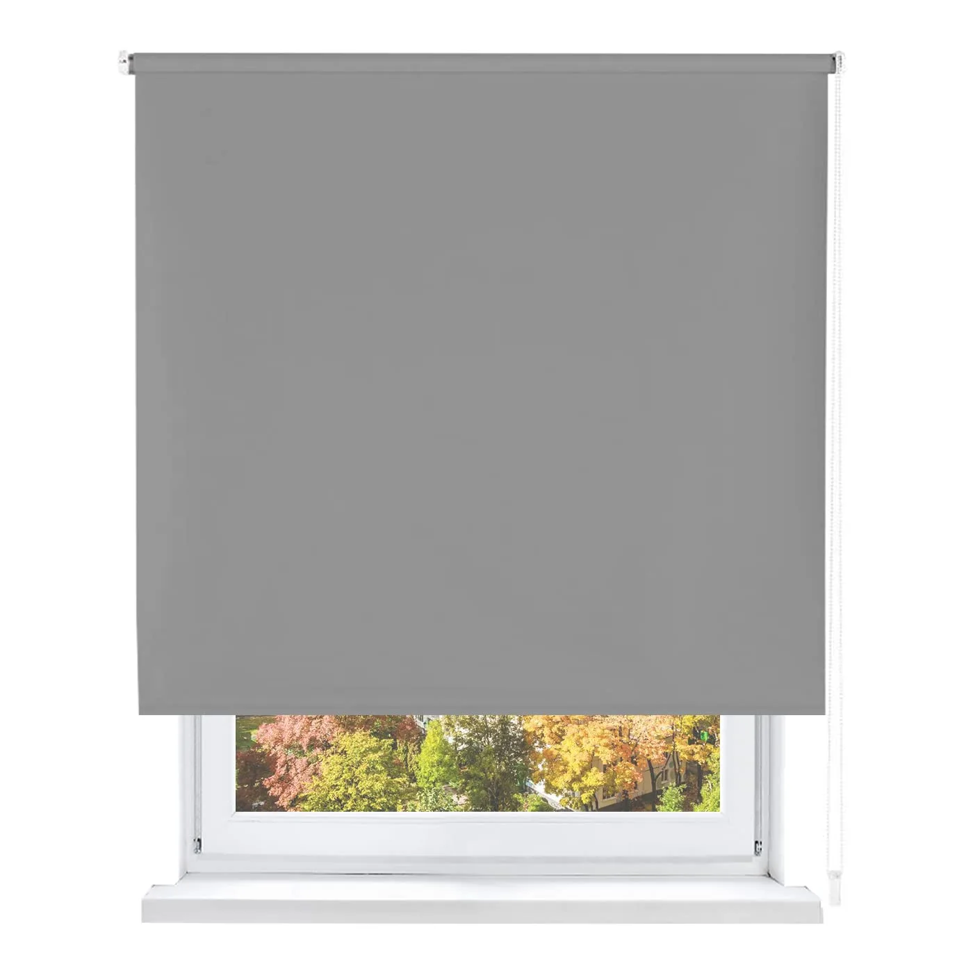 Zatemňovací roleta MERCURY TEXTIL 100×180 cm šedá