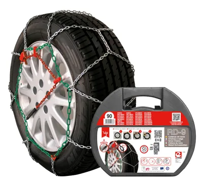 Sněhové řetězy RD-9 90 9 mm 2 ks s RD9