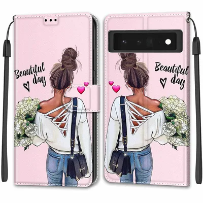 Feyten dívčí peněženkové pouzdro pro Google Pixel 6 Pro