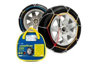 Sněhové řetězy Goodyear GODKN100 9 mm 2 ks s automatickým napínáním