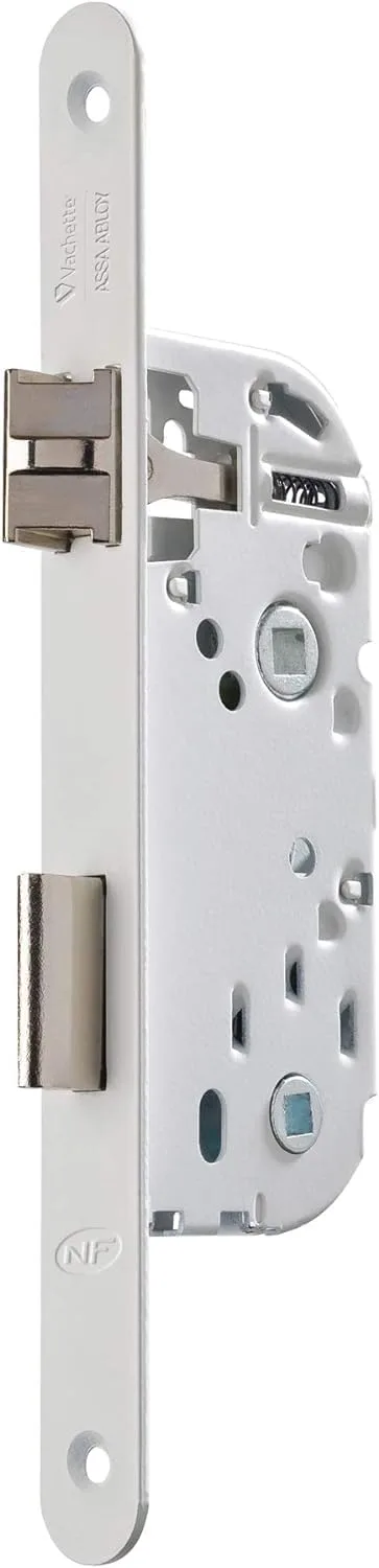 Zápustný WC zámek Vachette D23R-A40/B/SF 40/70 mm bílý