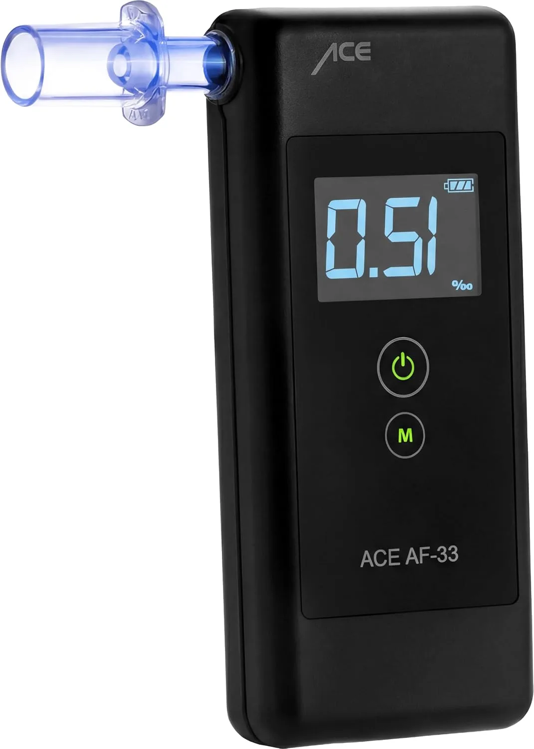 Elektrochemický alkoholtester ACE AF-33