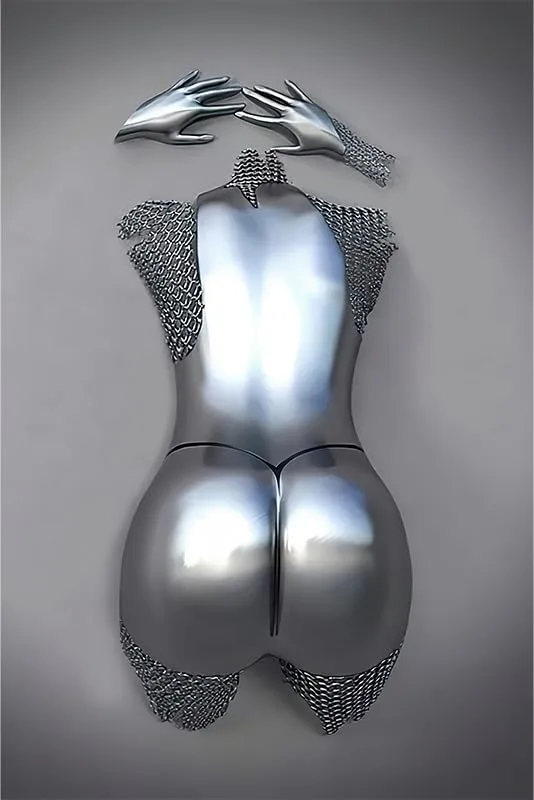 Kovový 3D obraz romantický pár 20 × 30 cm bez rámu