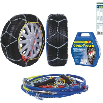 Sněhové řetězy Goodyear G9 77914 velikost 130 9 mm 2 ks